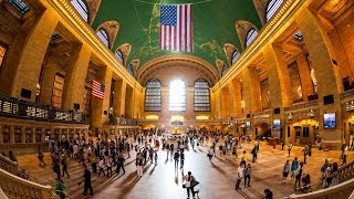 Walking Tour of Grand Central Terminal — New York City 【4K】🇺🇸 [upl. by Allesor]