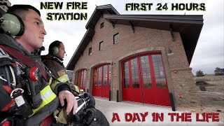 First 24 Hours in a New Fire Station  A Day in the Life [upl. by Queridas]