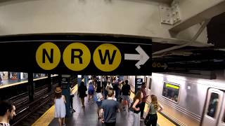 ⁴ᴷ The Busiest NYC Subway Station Times Square–42nd StreetPort Authority Bus Terminal [upl. by Aruon650]