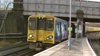 Half an Hour at 216  Birkenhead North Station 1022017  Class 507 508 terminus [upl. by Nylsej]